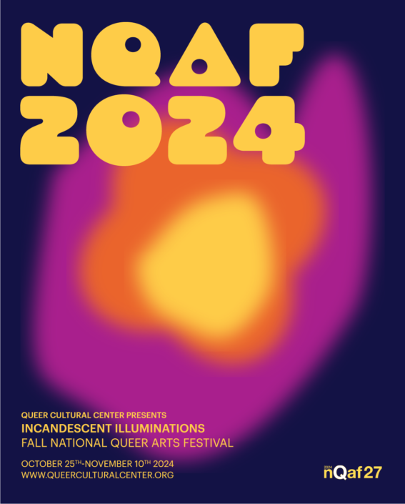 2025 Fall Queer Arts Festival poster